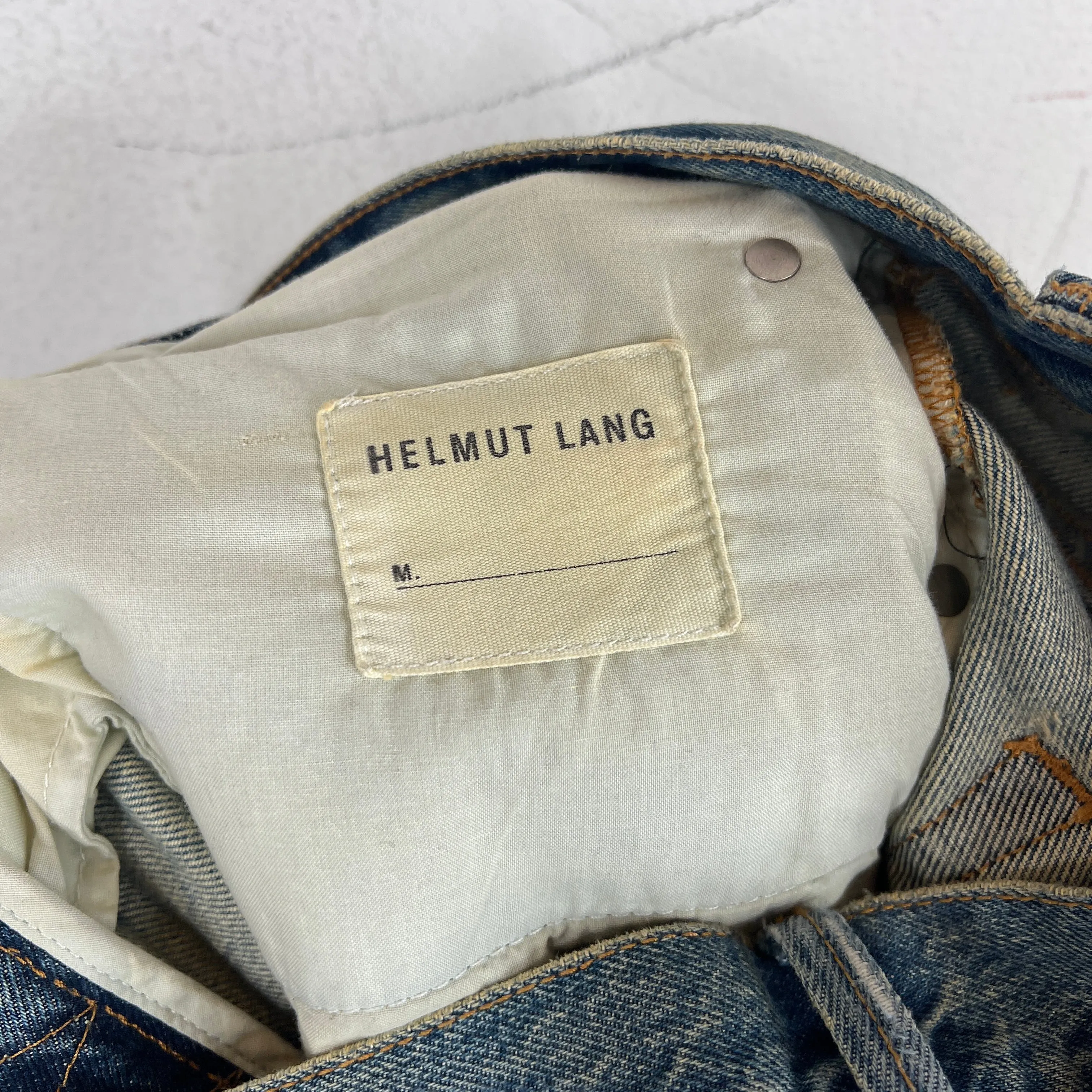 Helmut Lang Washed Denim Jeans