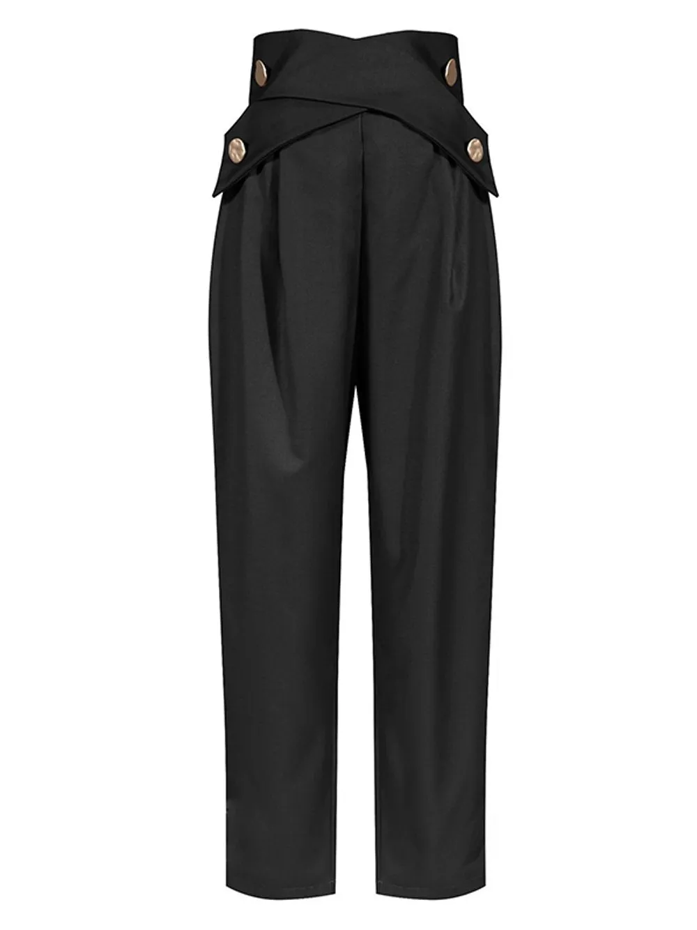 High Waist Cross Pants