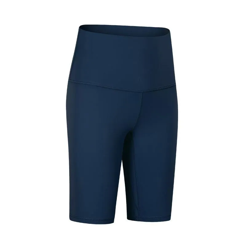 High waist hip yoga pants double-sided sanding elastic slim running pants women