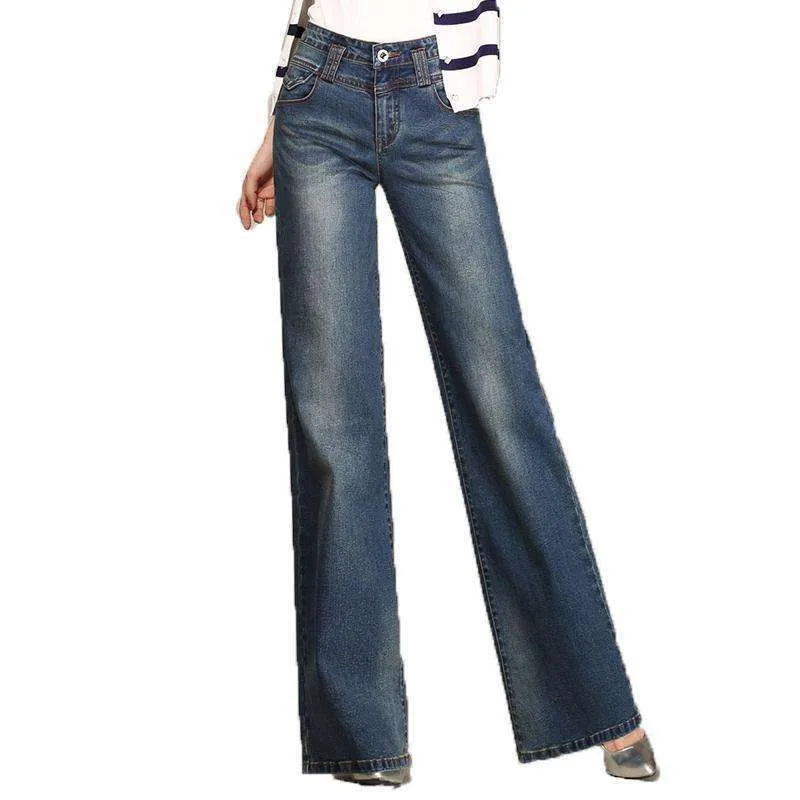 High Waist Hippie Jeans