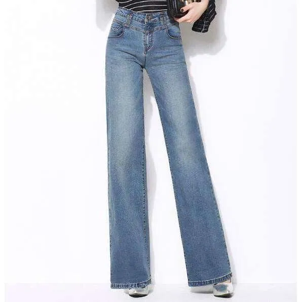 High Waist Hippie Jeans