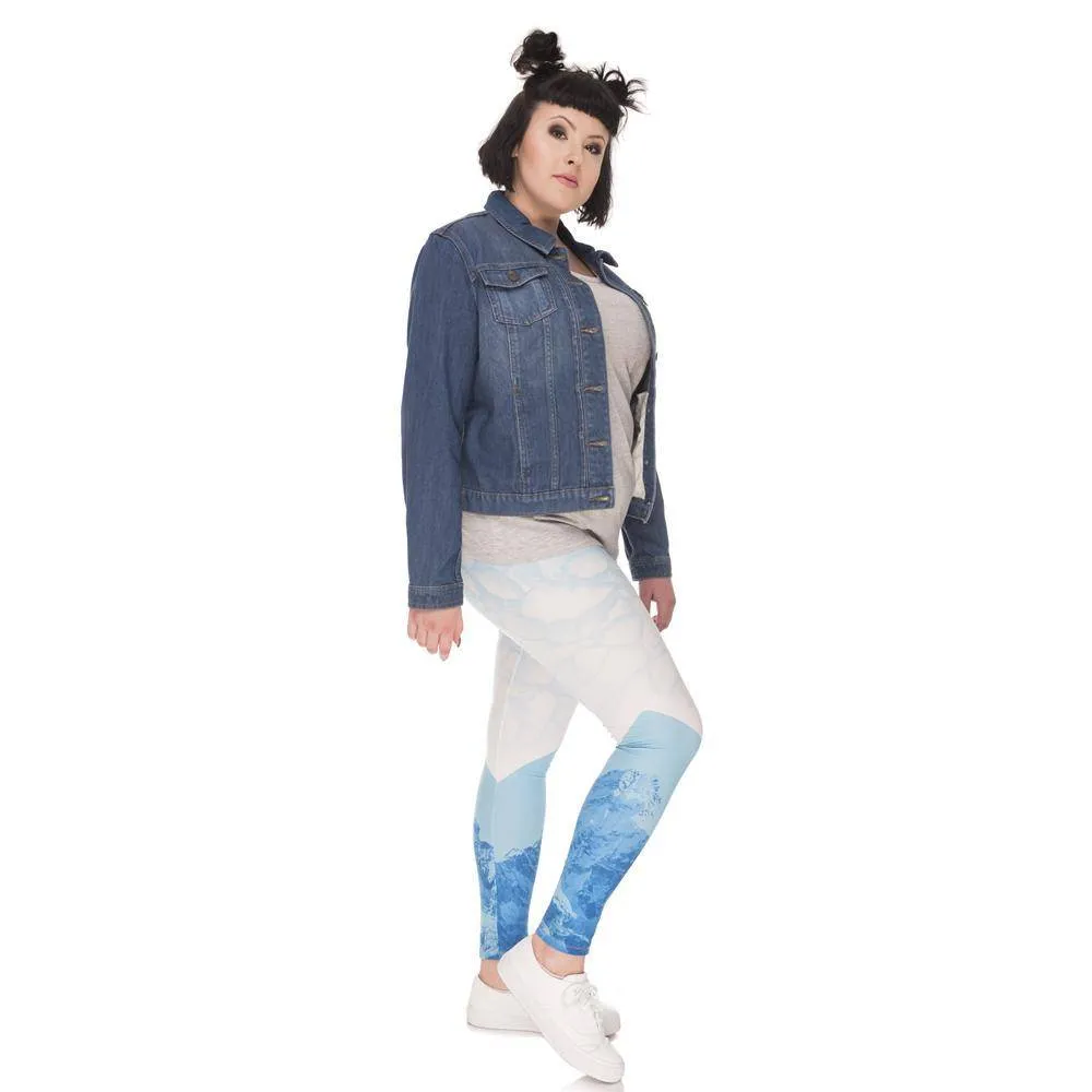 Iceberg Printed High Waist Leggings