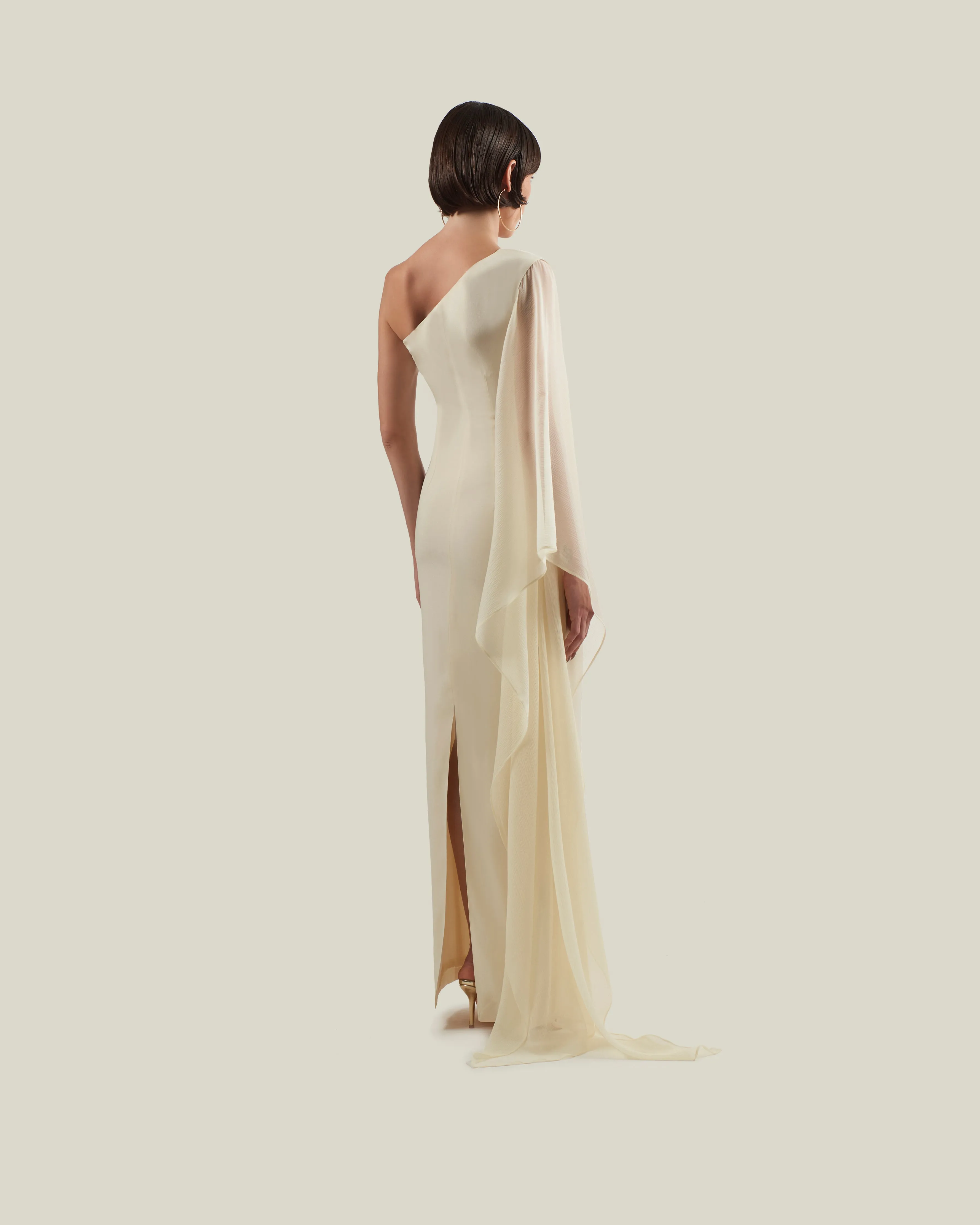 Jasmine Dress in Ivory