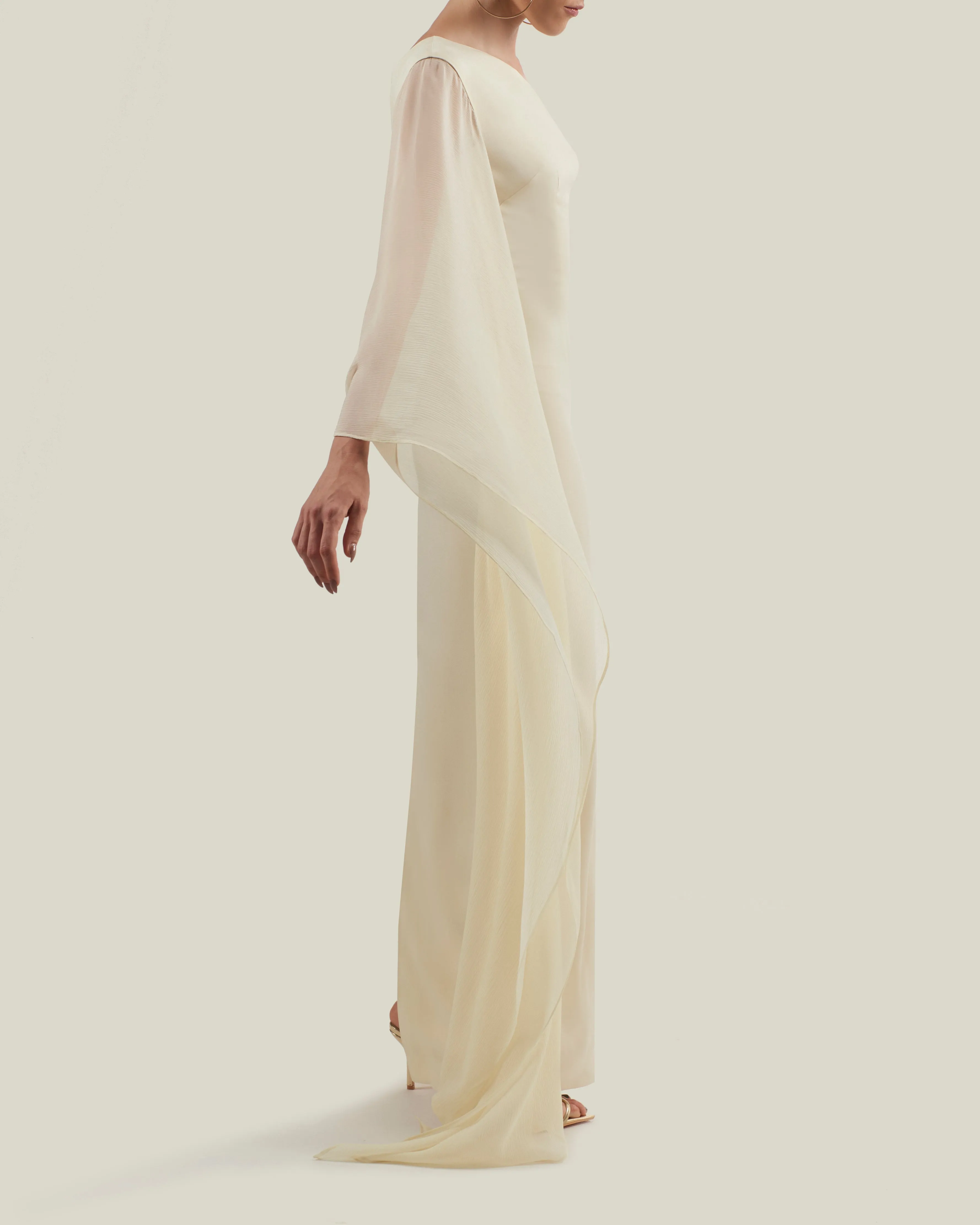Jasmine Dress in Ivory