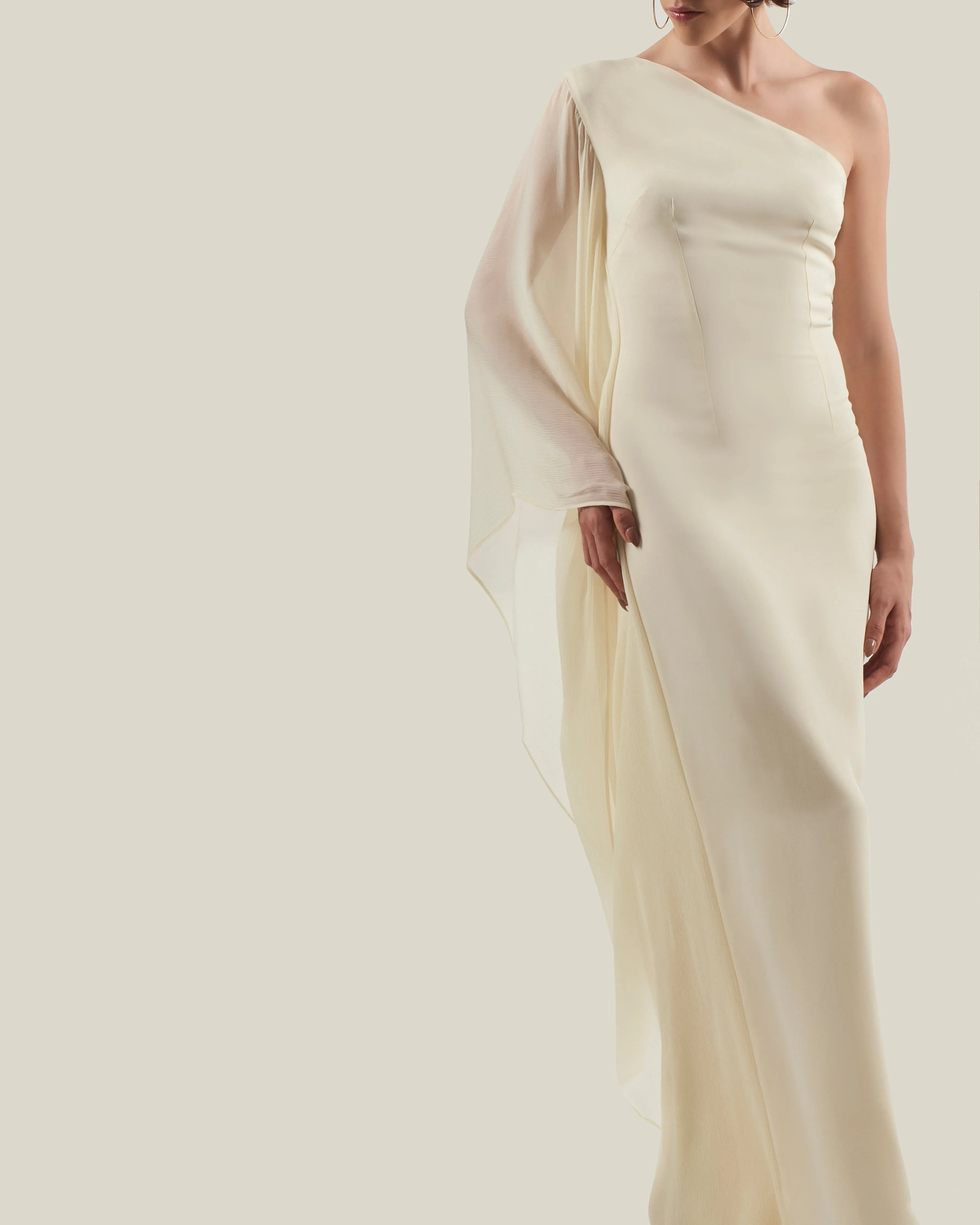 Jasmine Dress in Ivory