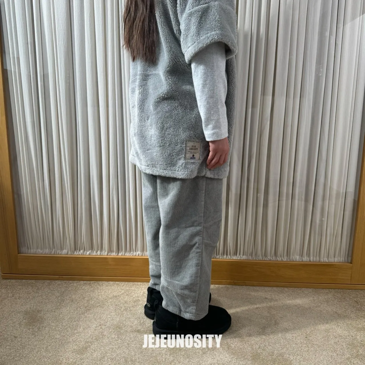 JEJEUNOSITY/ Dart corduroy pants