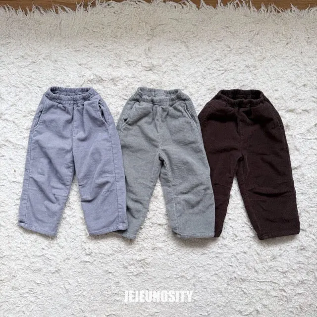 JEJEUNOSITY/ Dart corduroy pants