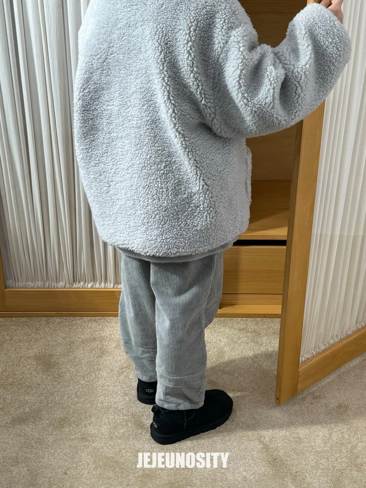 JEJEUNOSITY/ Dart corduroy pants