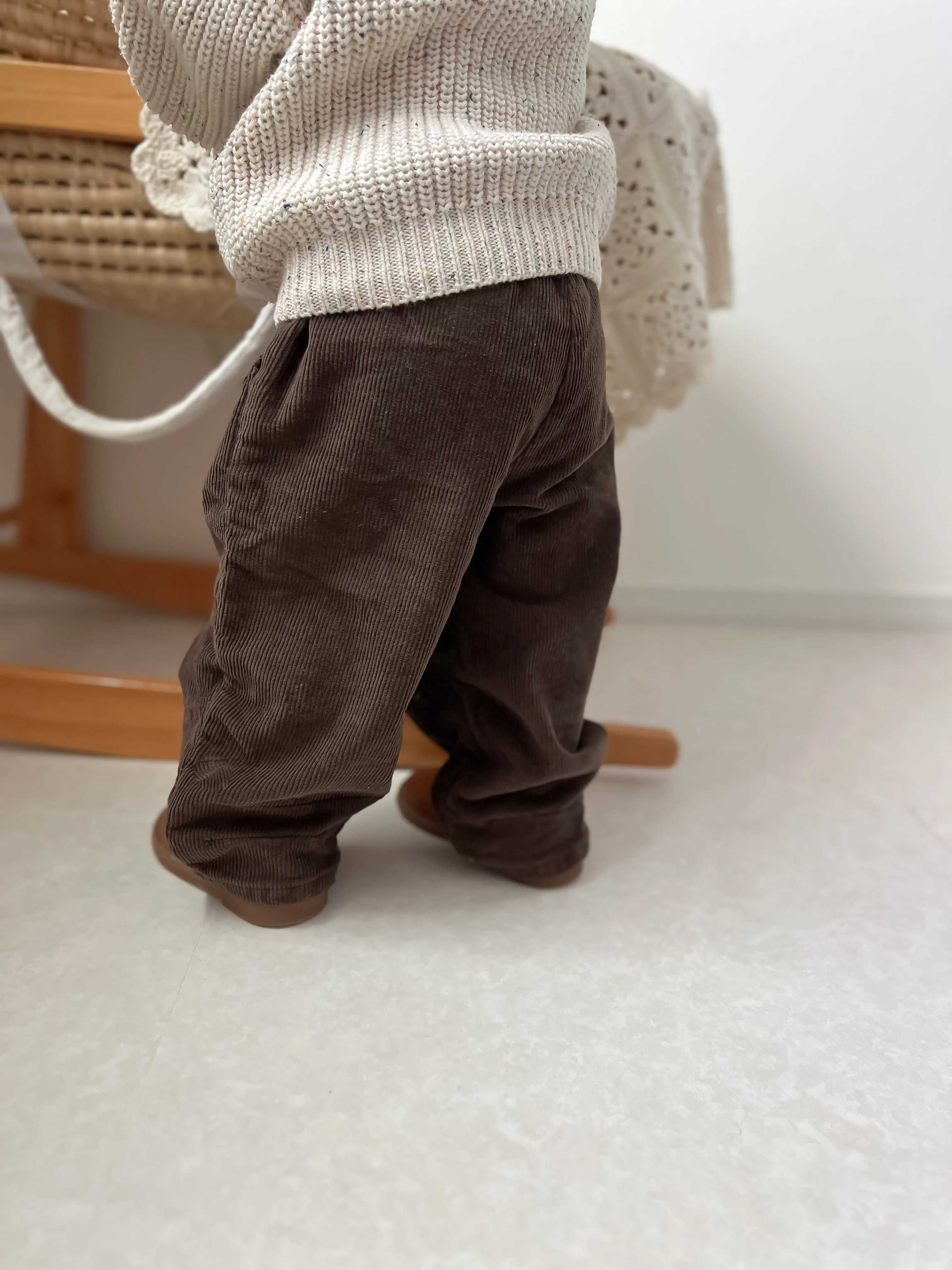 JEJEUNOSITY/ Dart corduroy pants