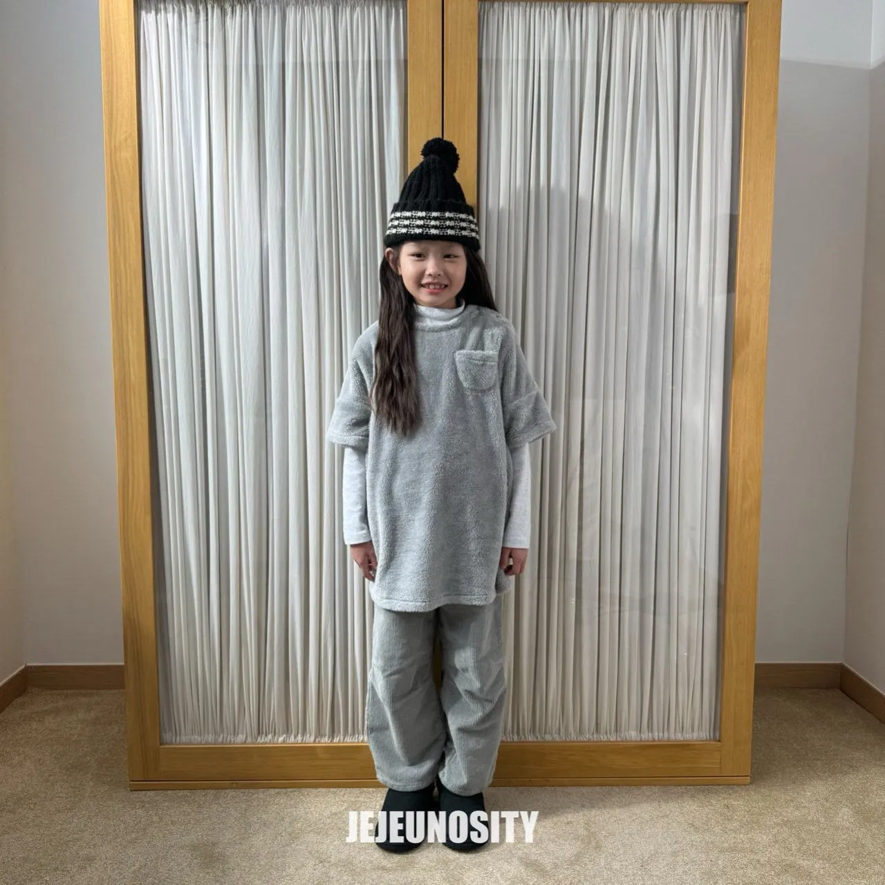 JEJEUNOSITY/ Dart corduroy pants