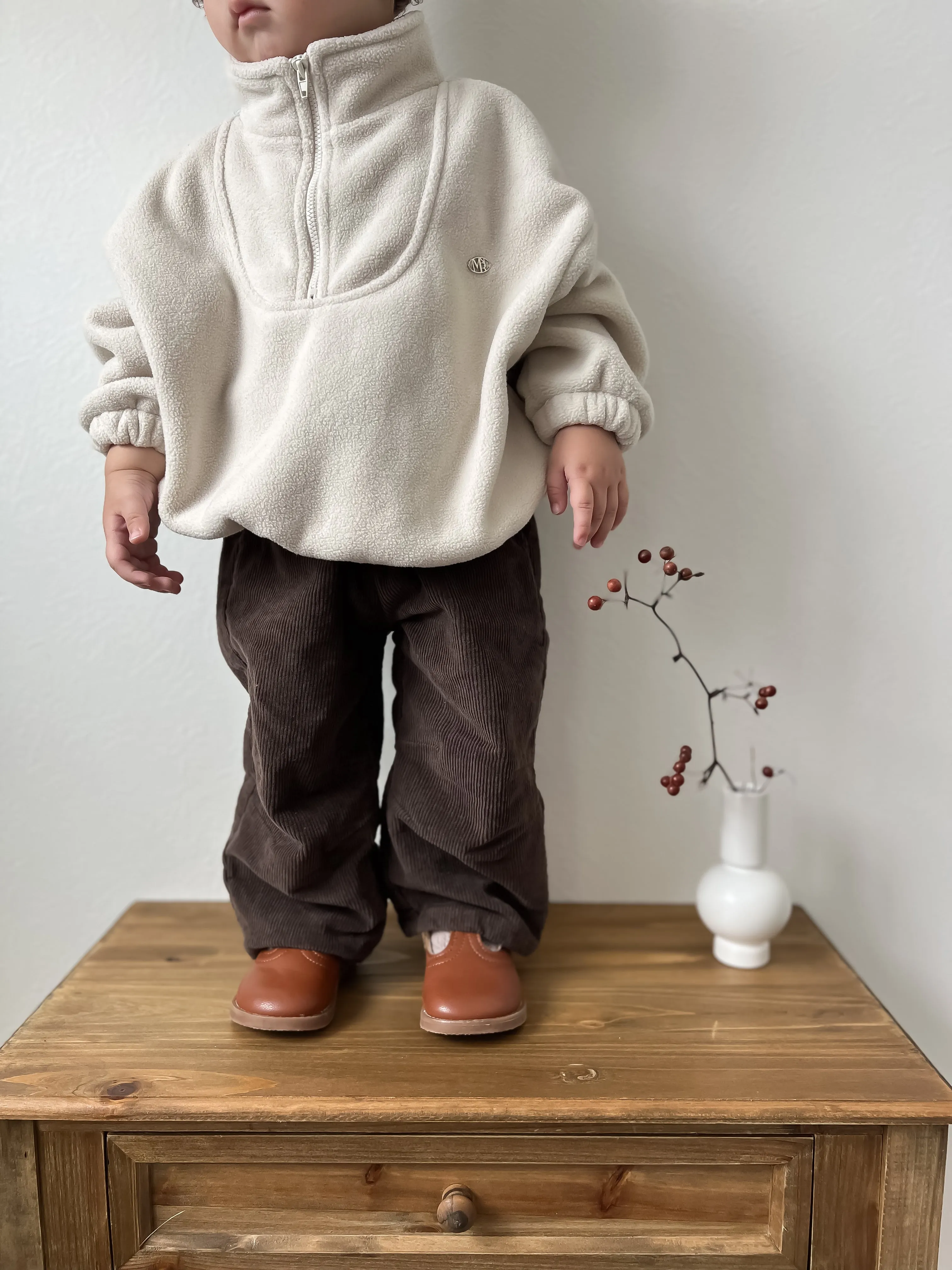 JEJEUNOSITY/ Dart corduroy pants