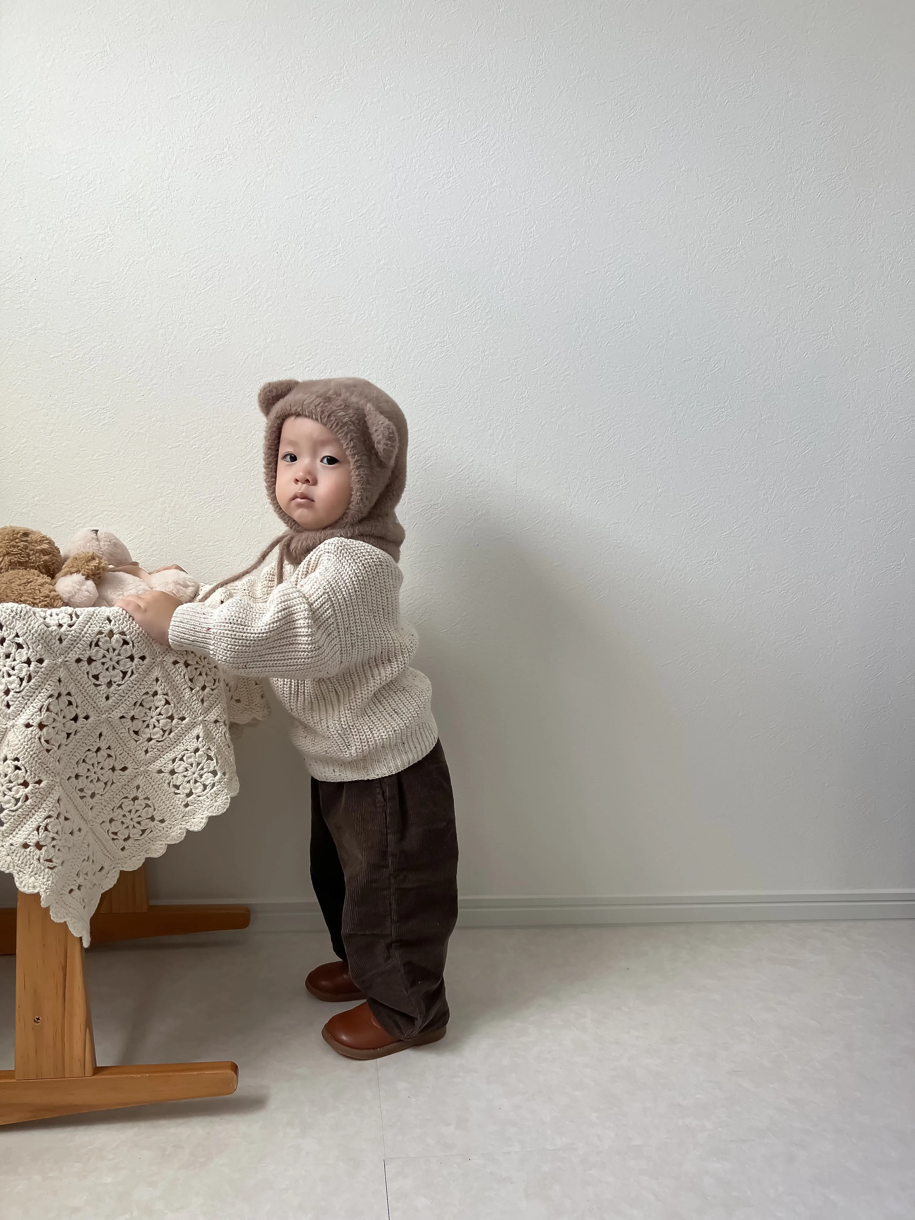 JEJEUNOSITY/ Dart corduroy pants
