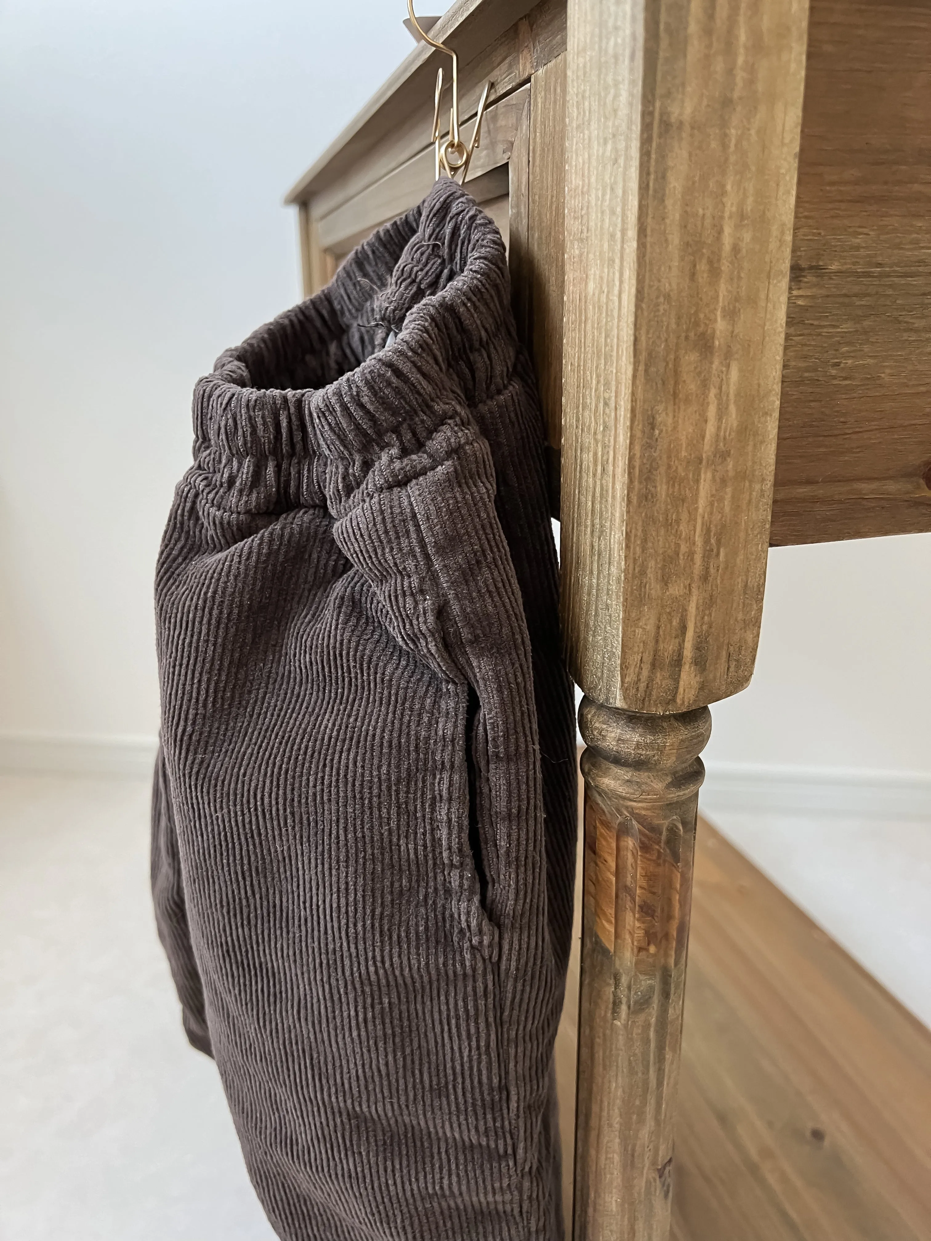 JEJEUNOSITY/ Dart corduroy pants