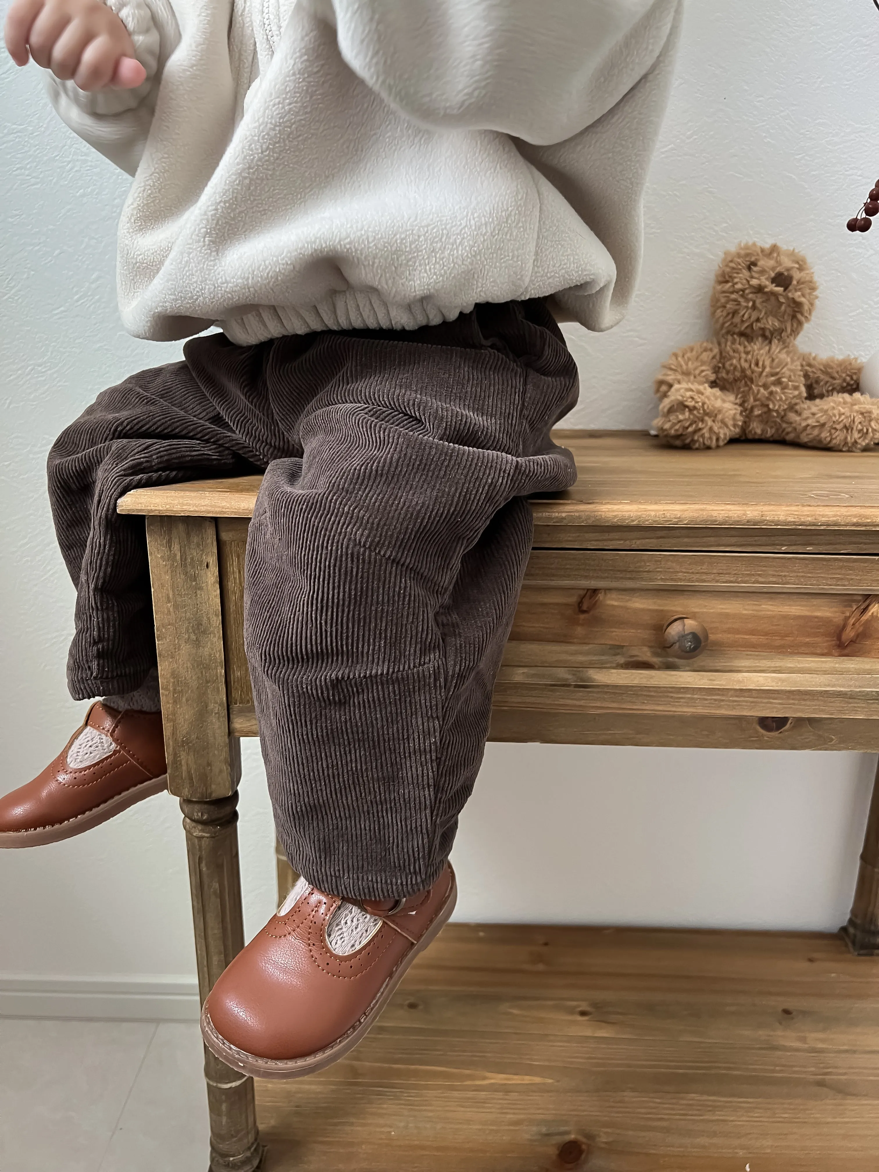 JEJEUNOSITY/ Dart corduroy pants