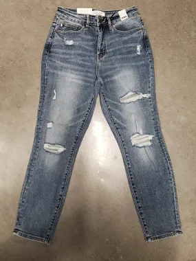 Judy blue hi-rise destroyed slim fit