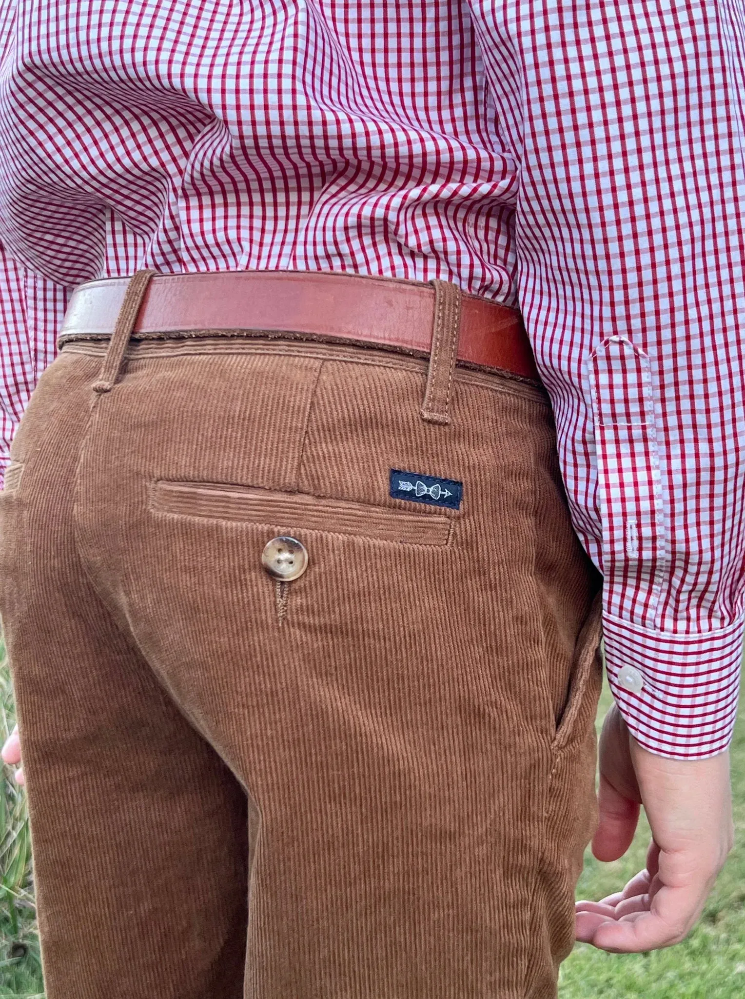 Kiawah Khaki Corduroy Palmetto Pants