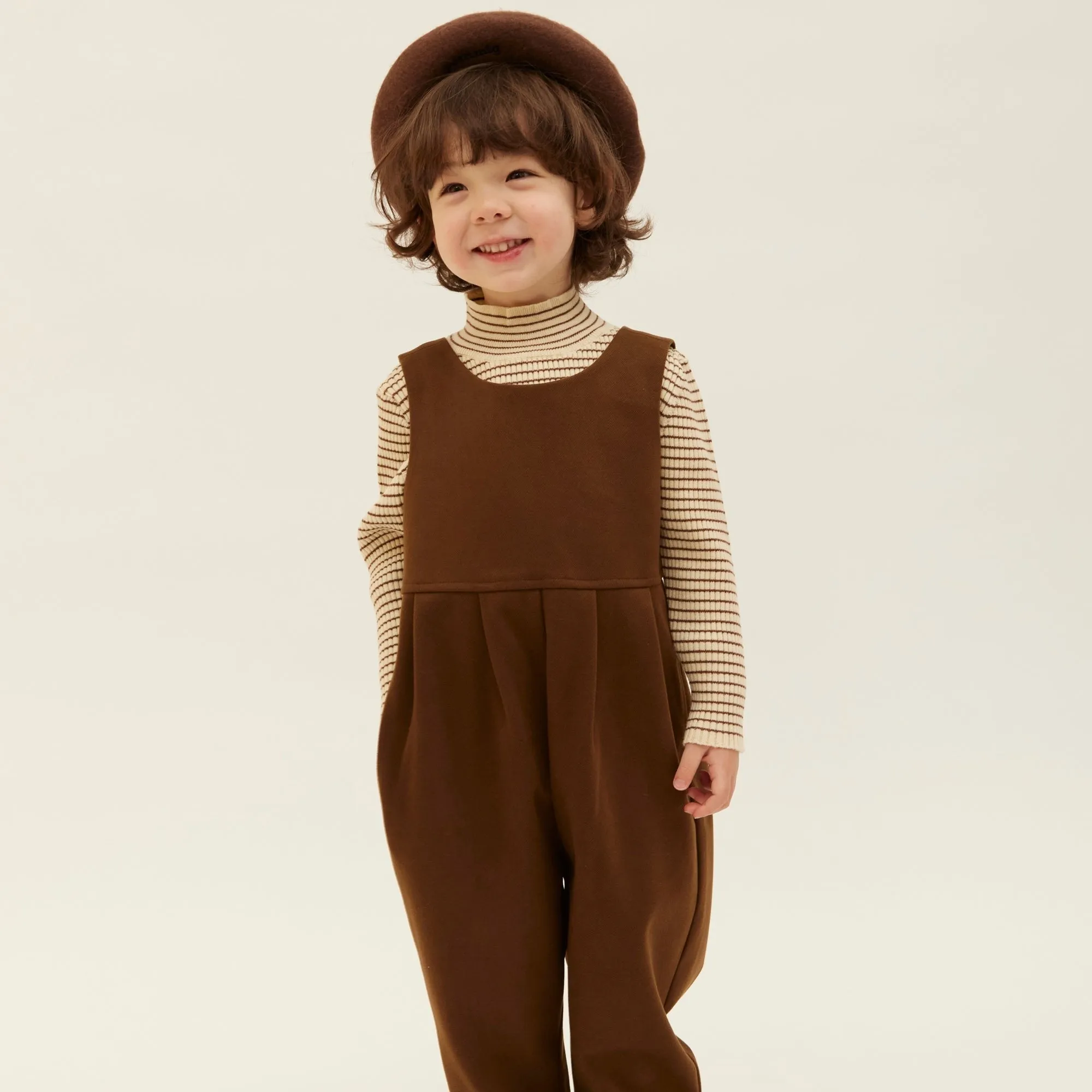 Knit T10 High Neck - Brown