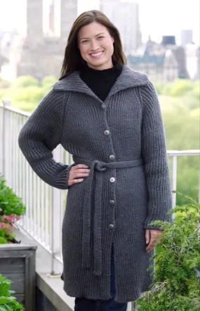 Knit Trendy Sweater Coat