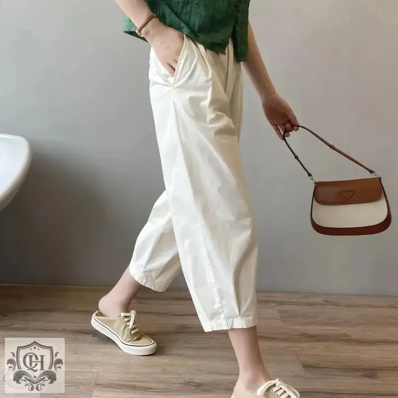 Korean High Waist Harem Pants