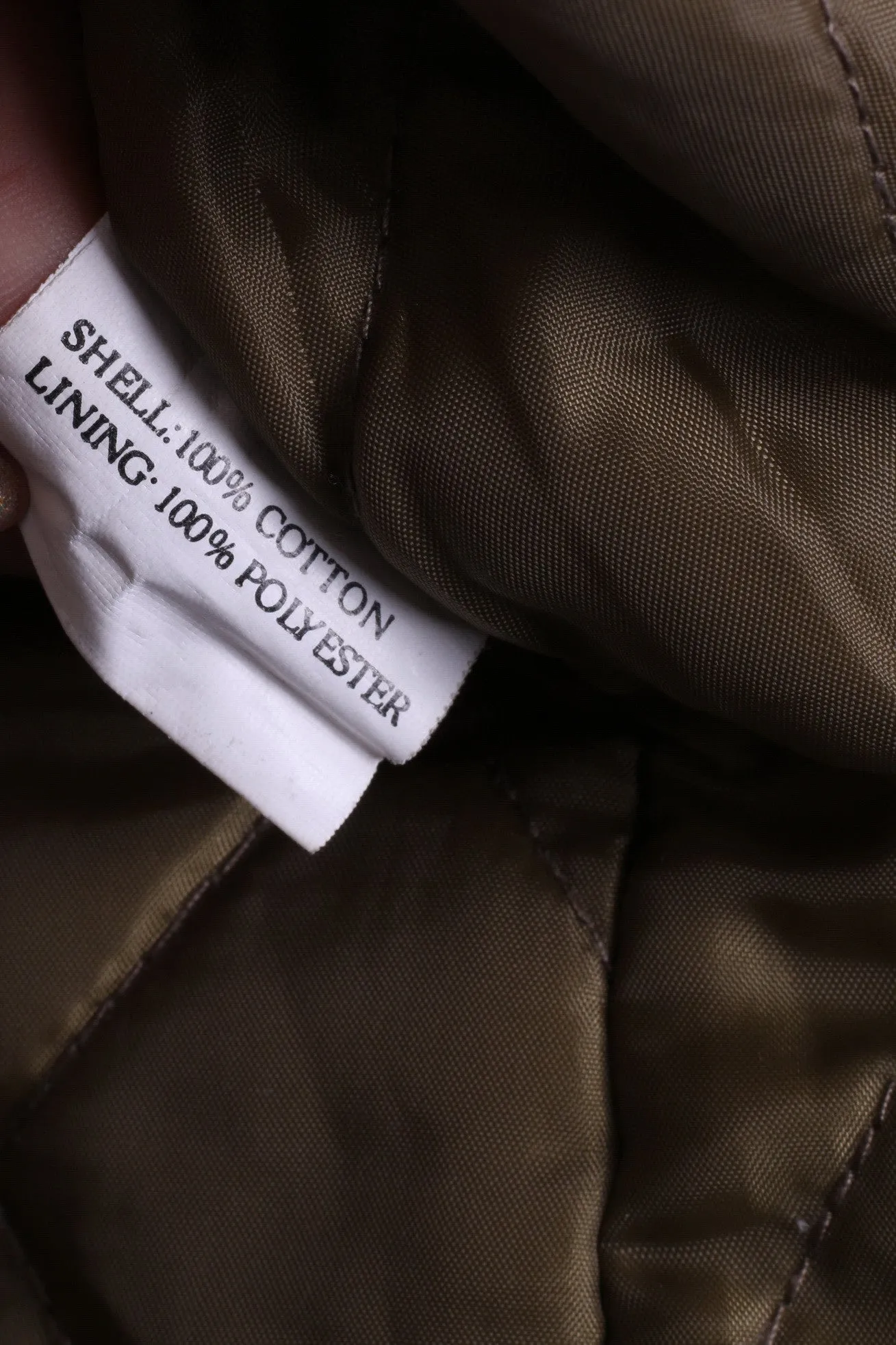 LANCHEN Womes XL Jacket Parka Green Cotton Padded Winter