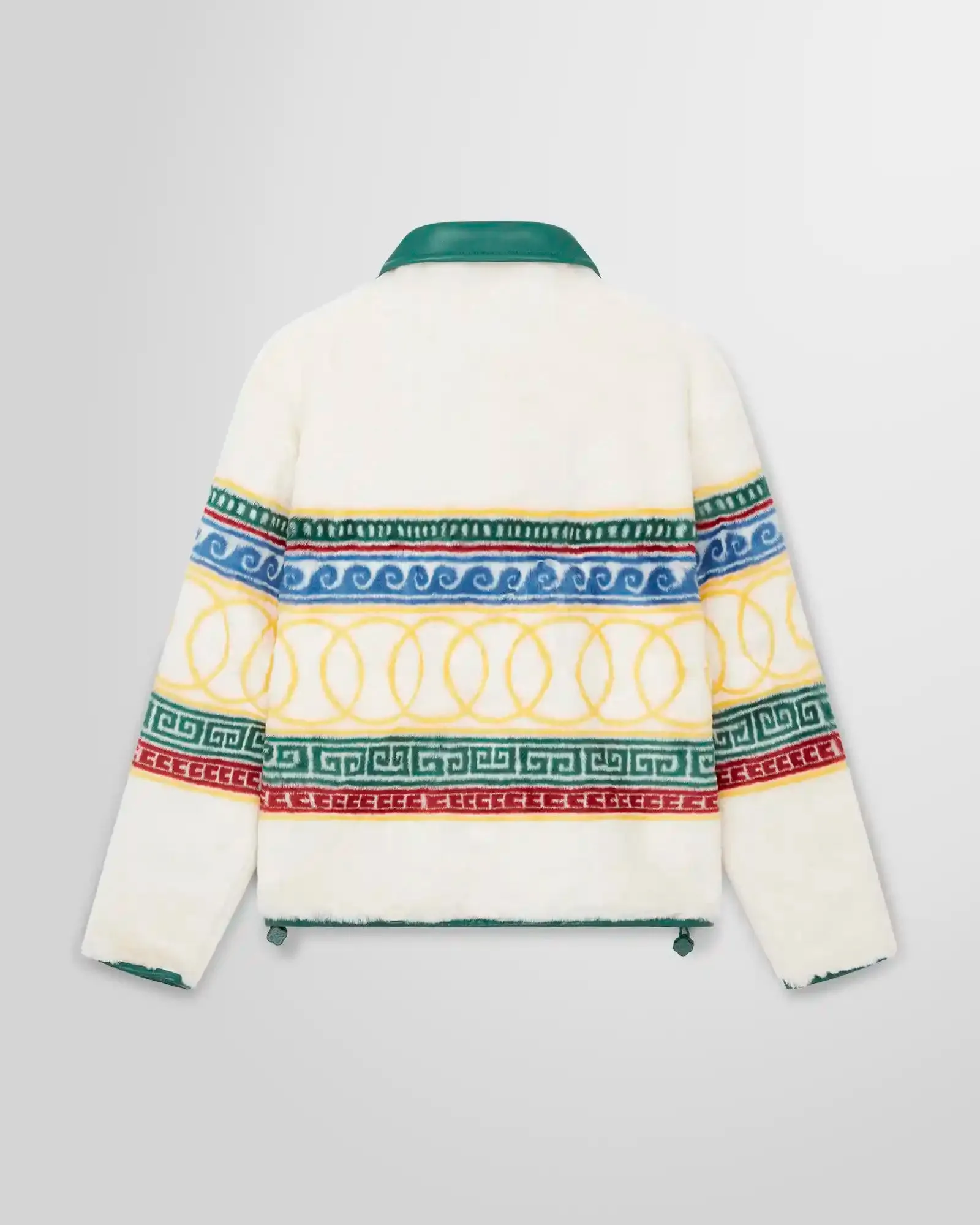 Les Anneaux Fur Pullover Jacket