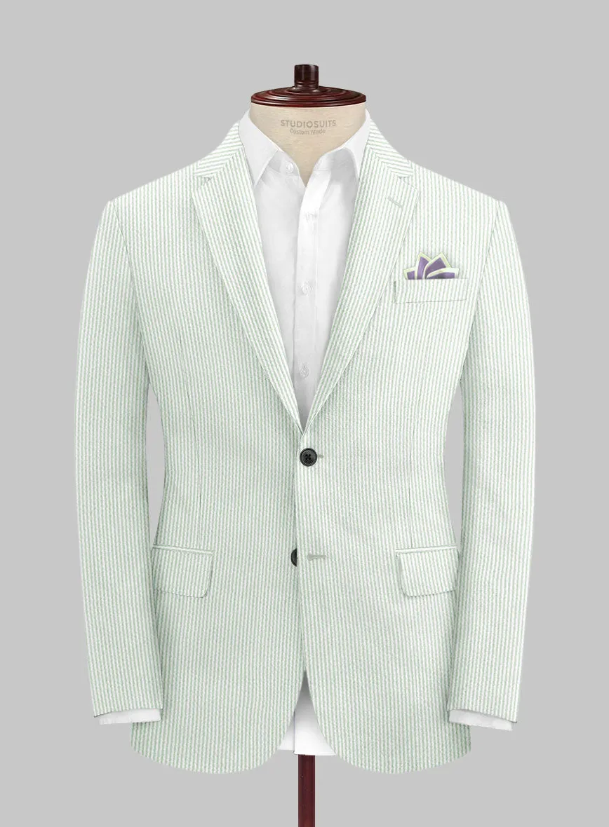 Light Green Seersucker Suit