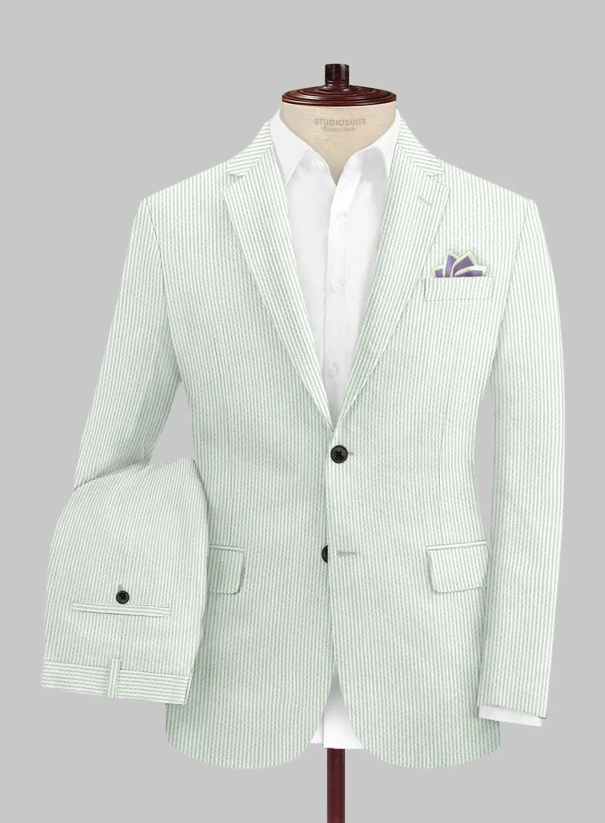 Light Green Seersucker Suit