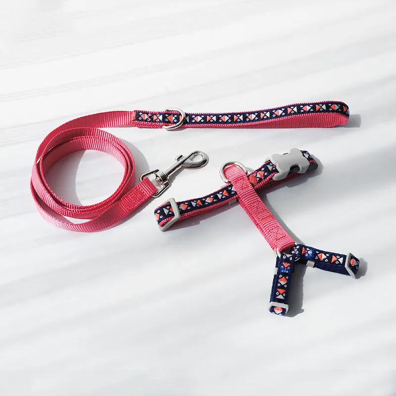 Loofie Colorful Cat Harness with Leash - Comfy, Breathable, and Perfect for Outdoor Adventures