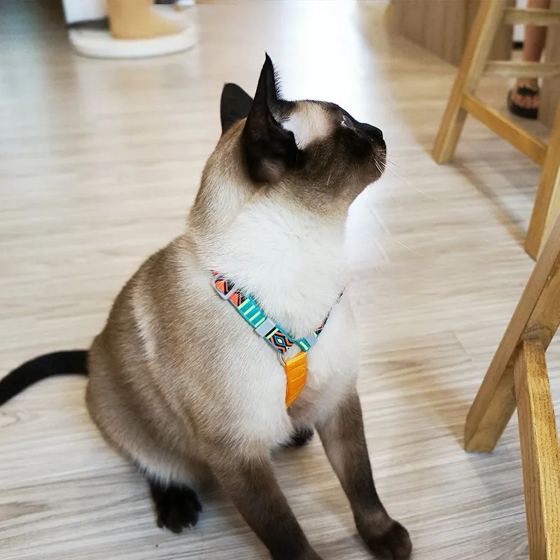 Loofie Colorful Cat Harness with Leash - Comfy, Breathable, and Perfect for Outdoor Adventures
