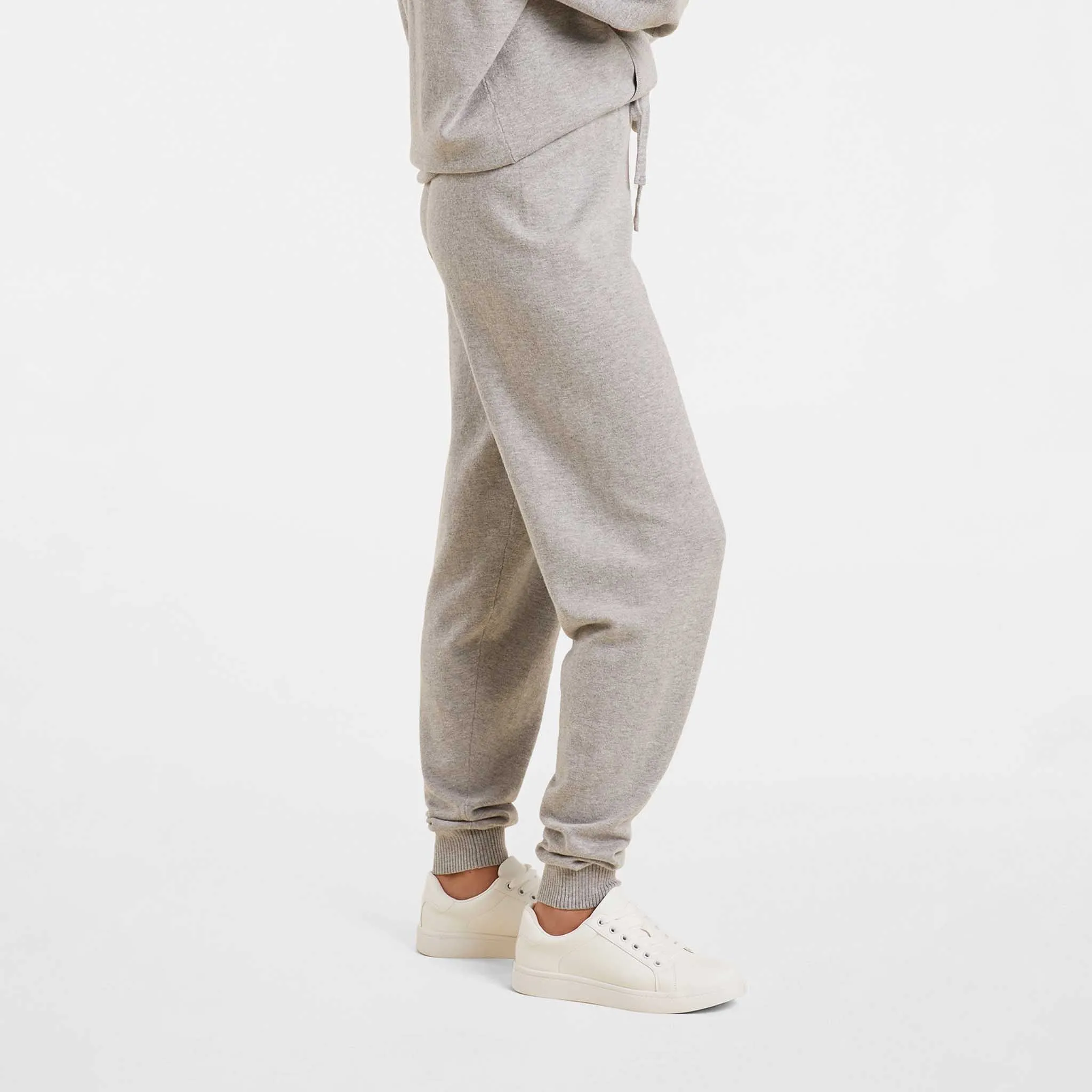 Luxe Knit Jogger | Heather Grey