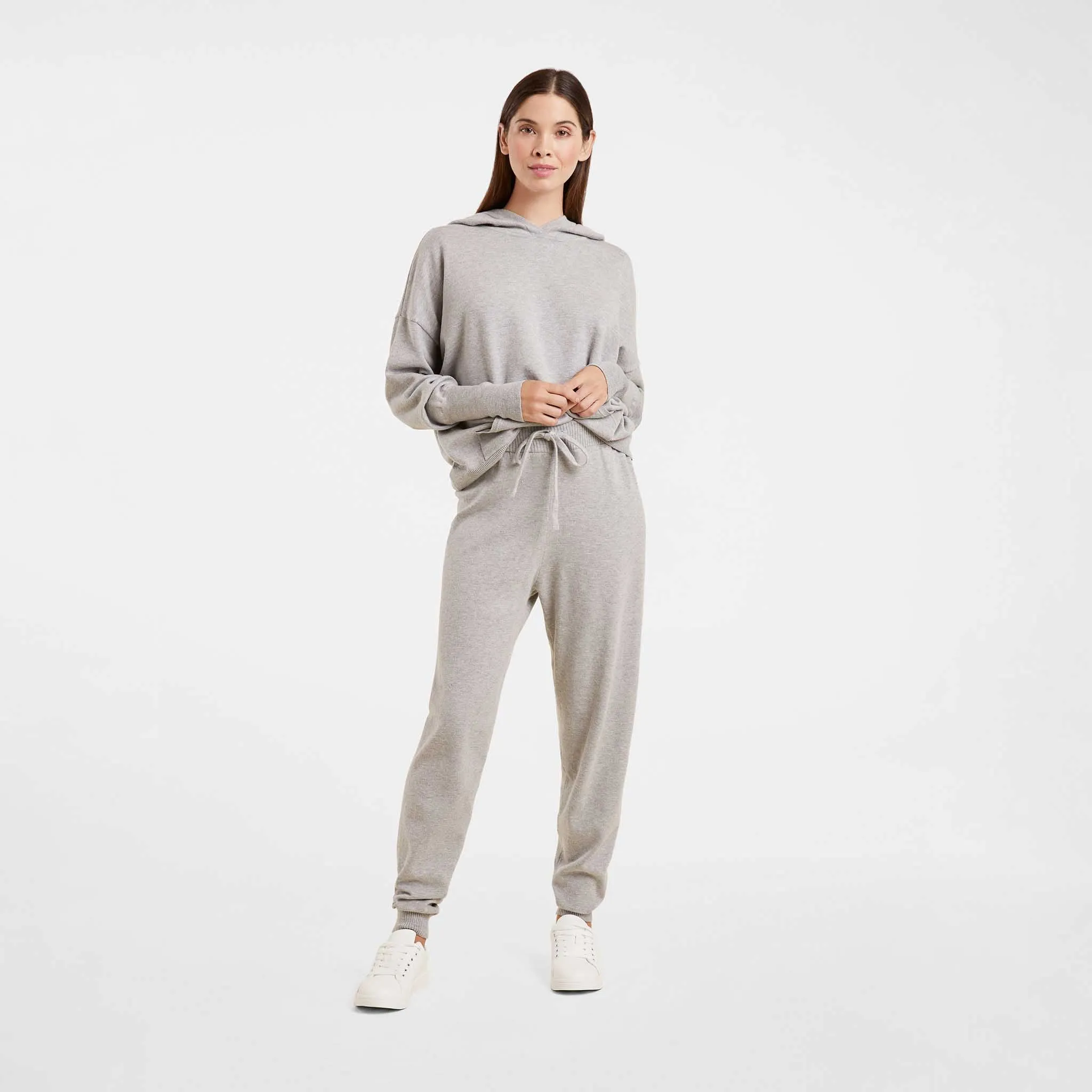 Luxe Knit Jogger | Heather Grey