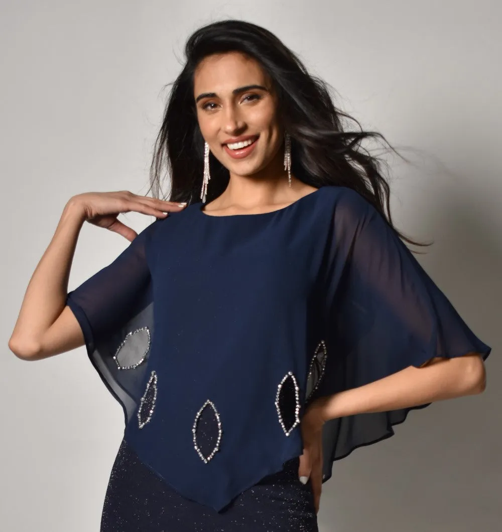 Lyman Dress 219252-MS Midnight/Silver