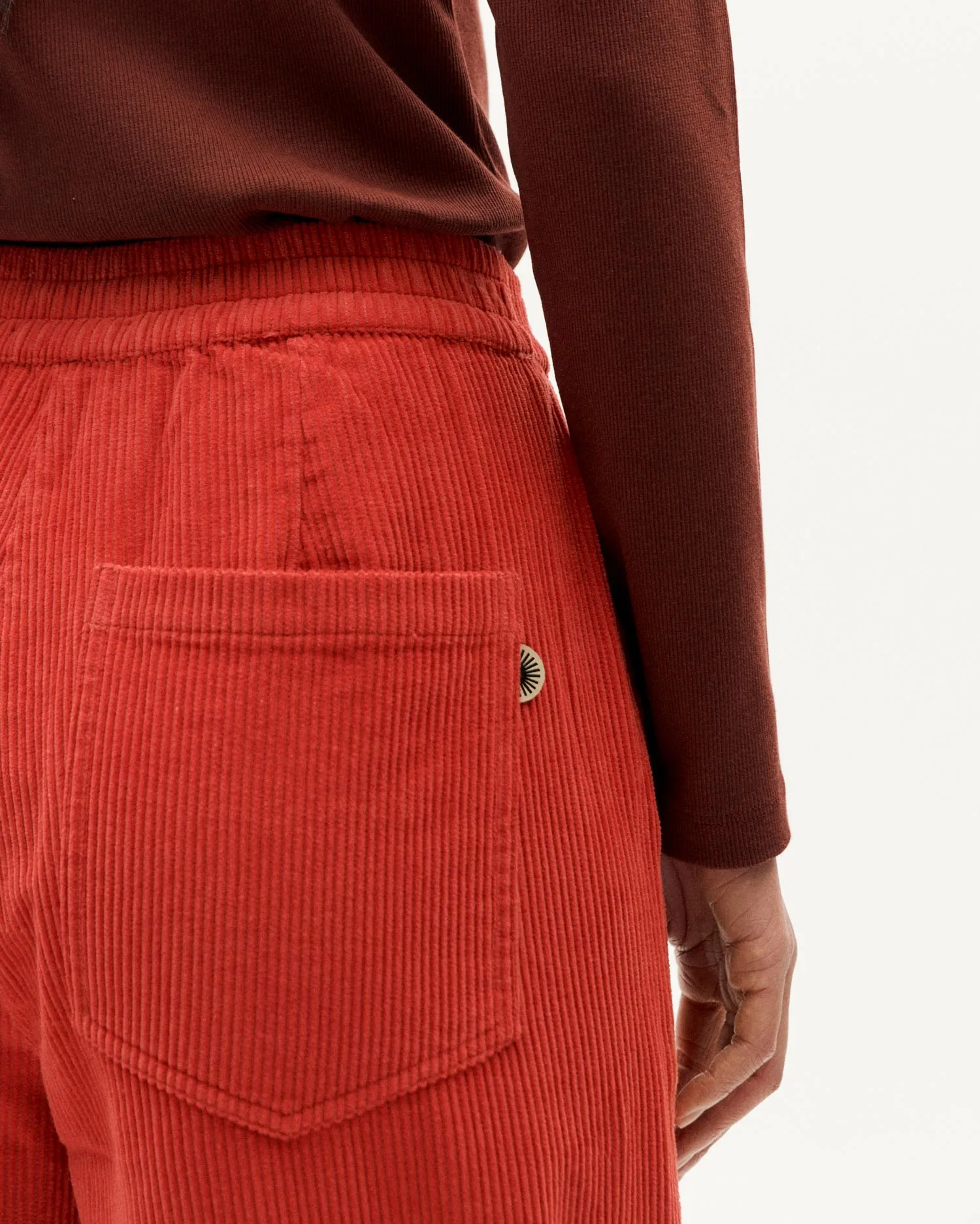 Manolita Corduroy Pants - Goji