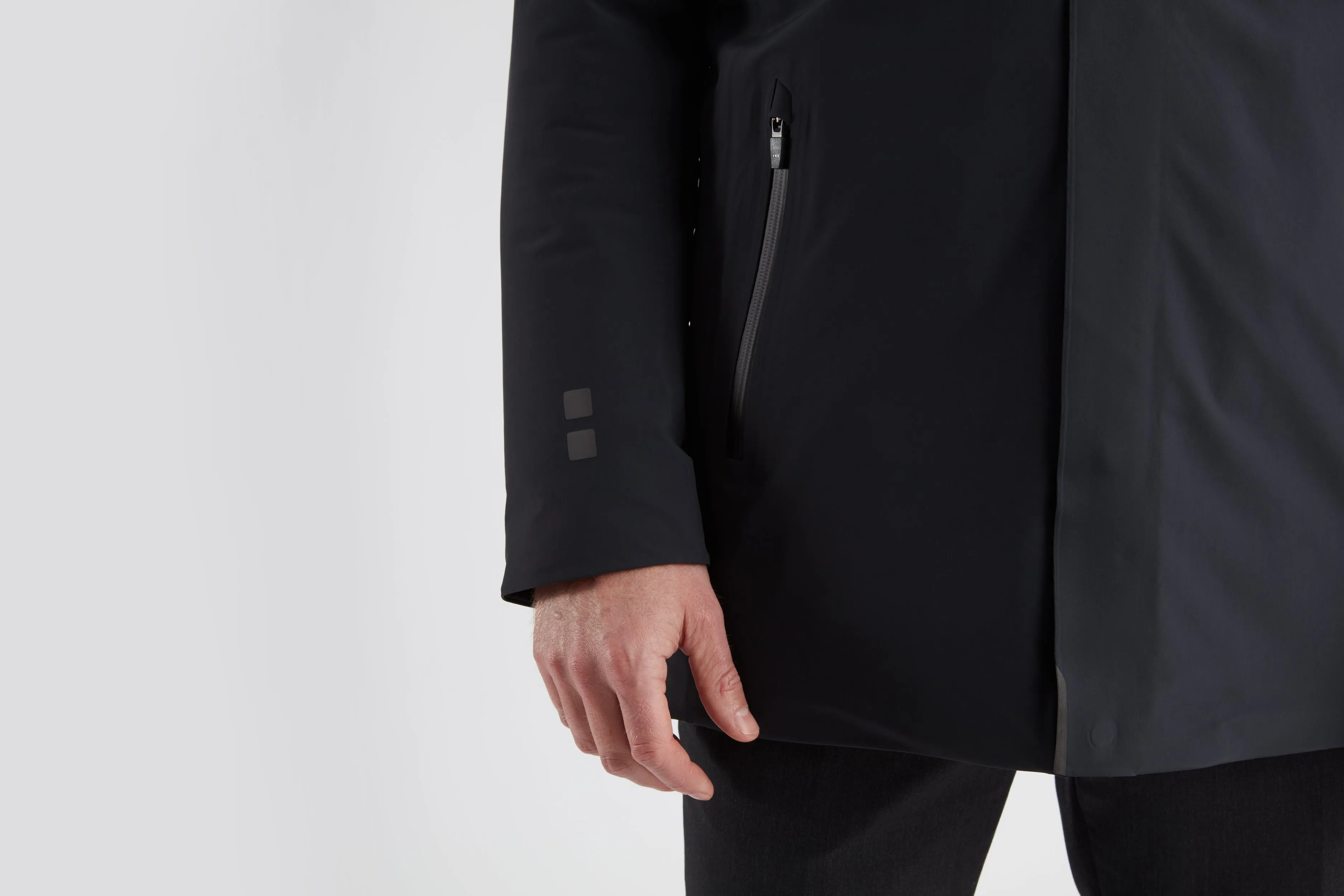 Men's UBR Regulator Parka Jacket Black Storm