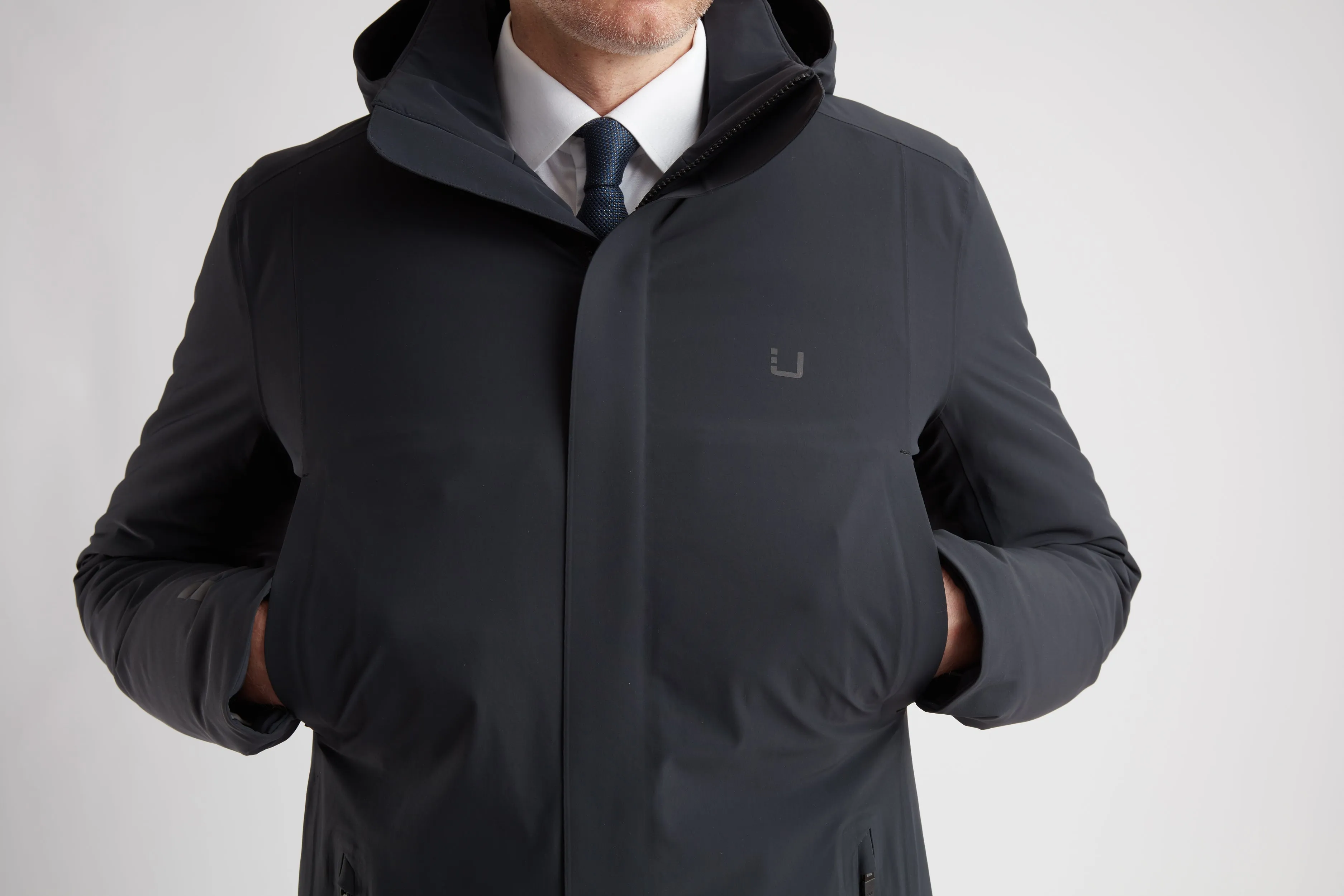 Men's UBR Regulator Parka Jacket Black Storm