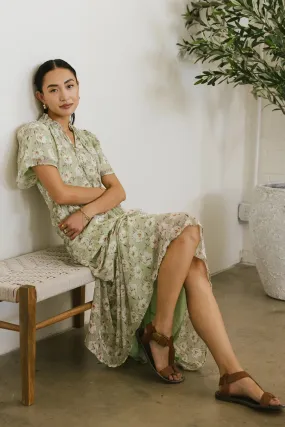 Milan Floral Maxi Dress - FINAL SALE