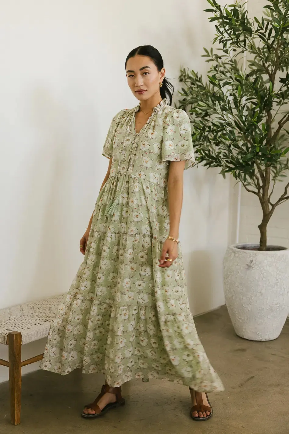 Milan Floral Maxi Dress - FINAL SALE