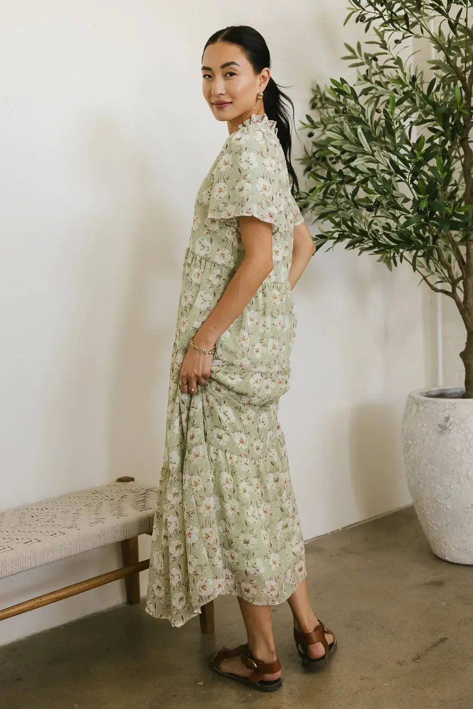 Milan Floral Maxi Dress - FINAL SALE