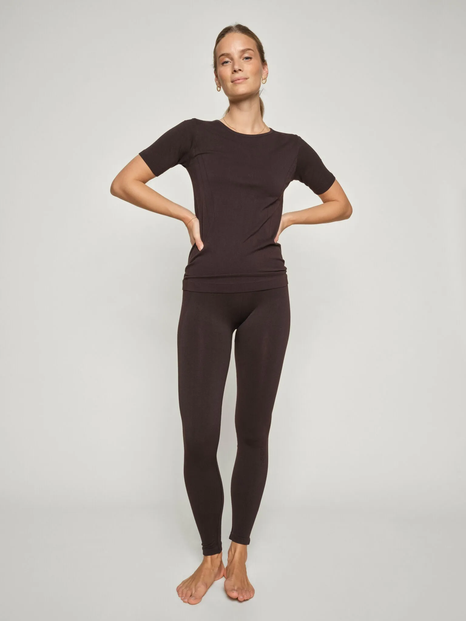 MMVigdis Seamless Ss Tee - Black