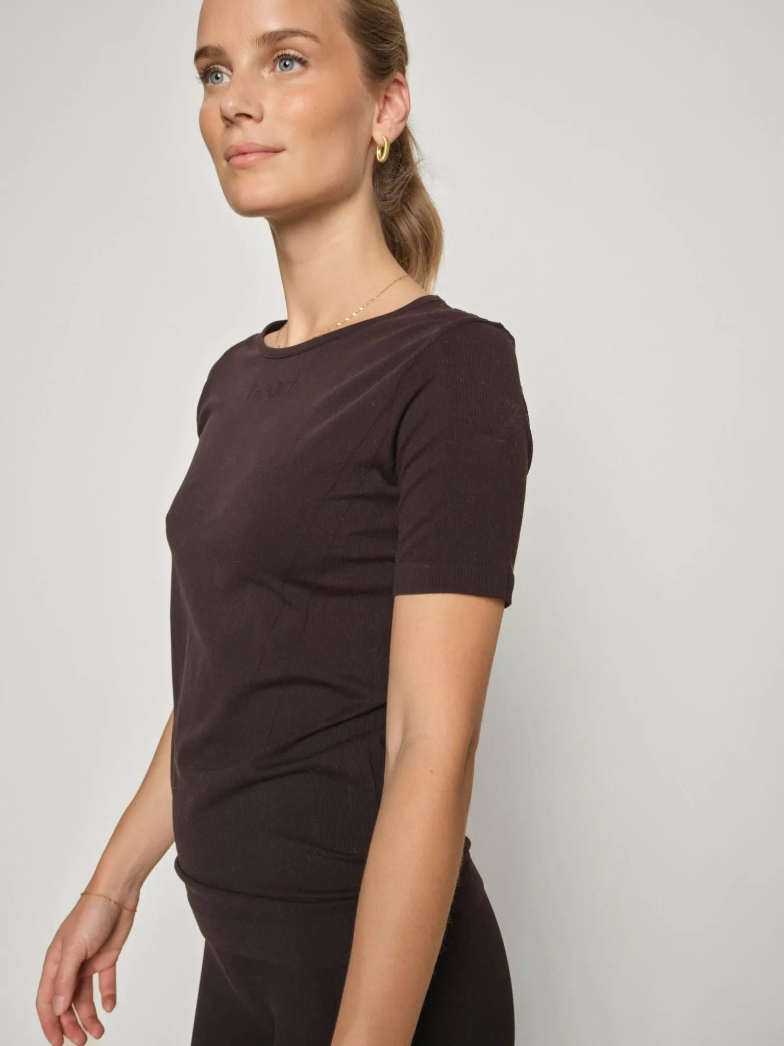 MMVigdis Seamless Ss Tee - Black