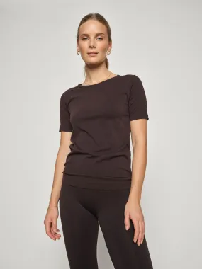 MMVigdis Seamless Ss Tee - Black