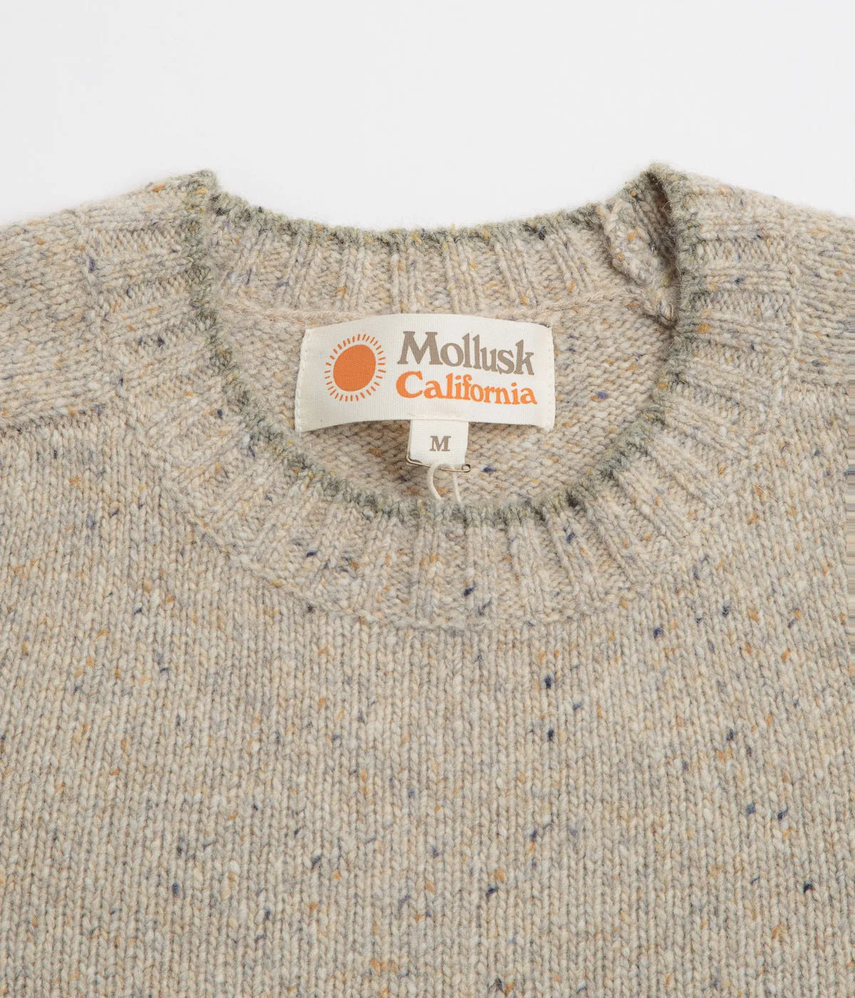 Mollusk Cambridge Sweatshirt - Oatmeal Tipped