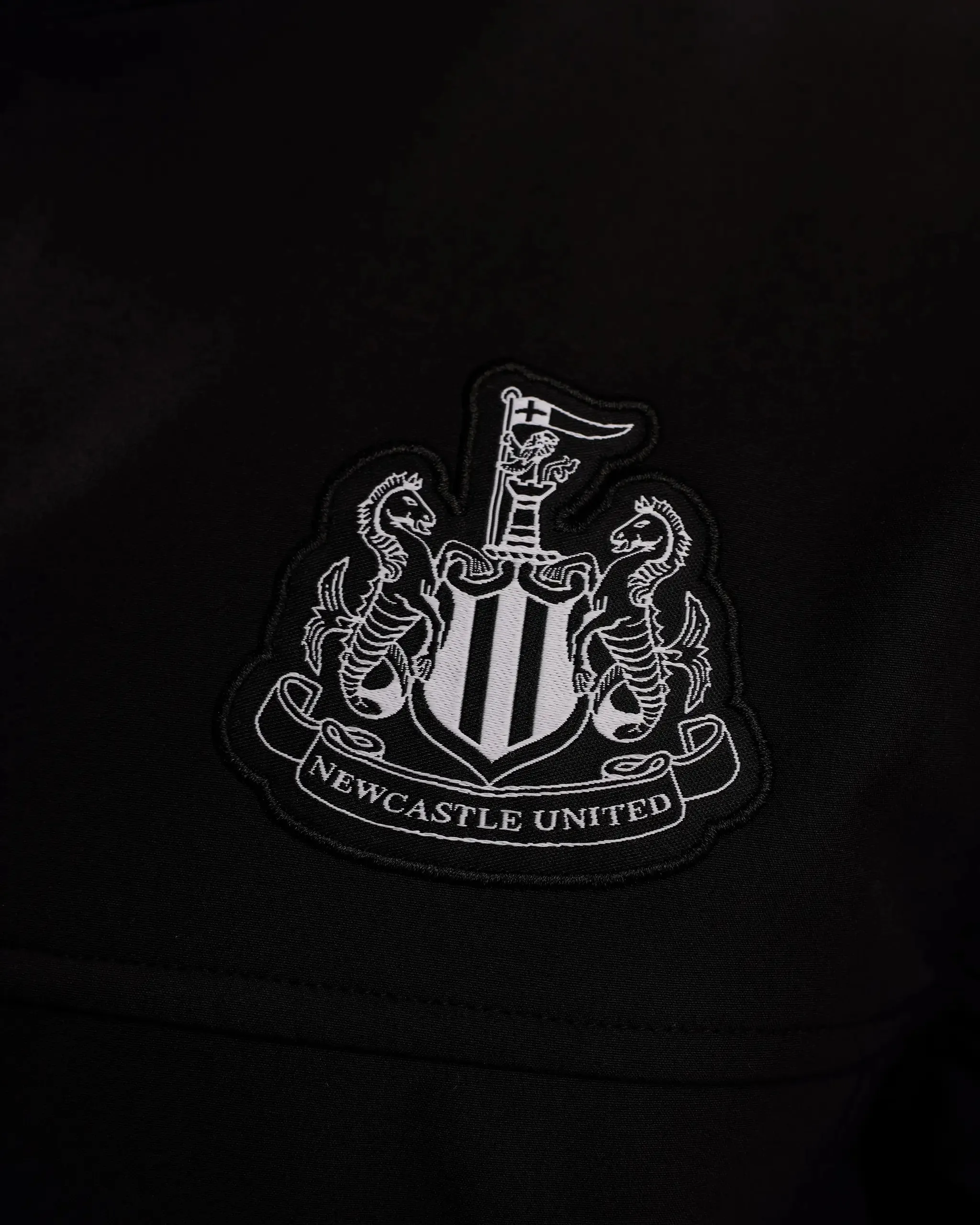 Newcastle United Men's Black Softshell Jacket