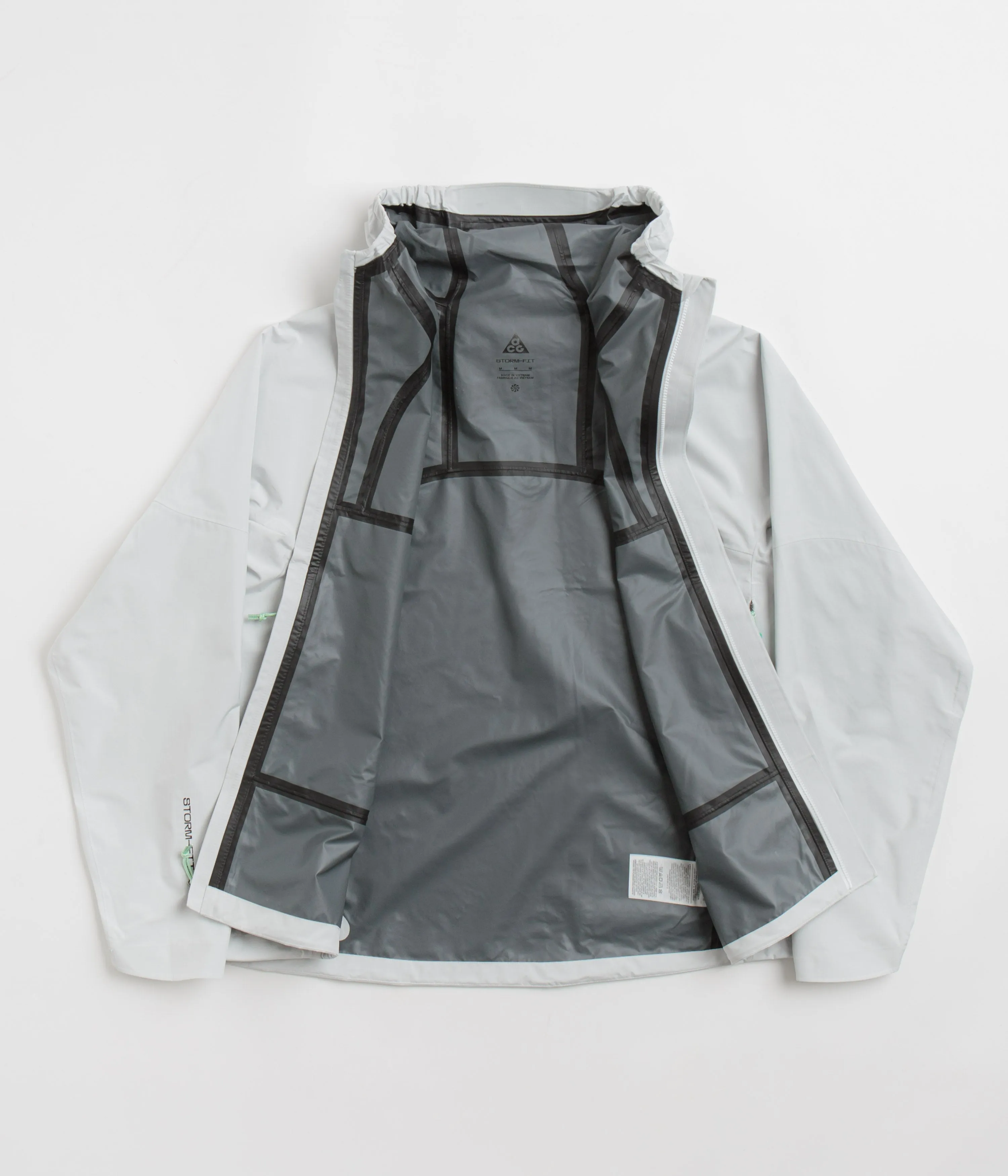 Nike ACG Womens Cascade Rains Jacket - Summit White / Black