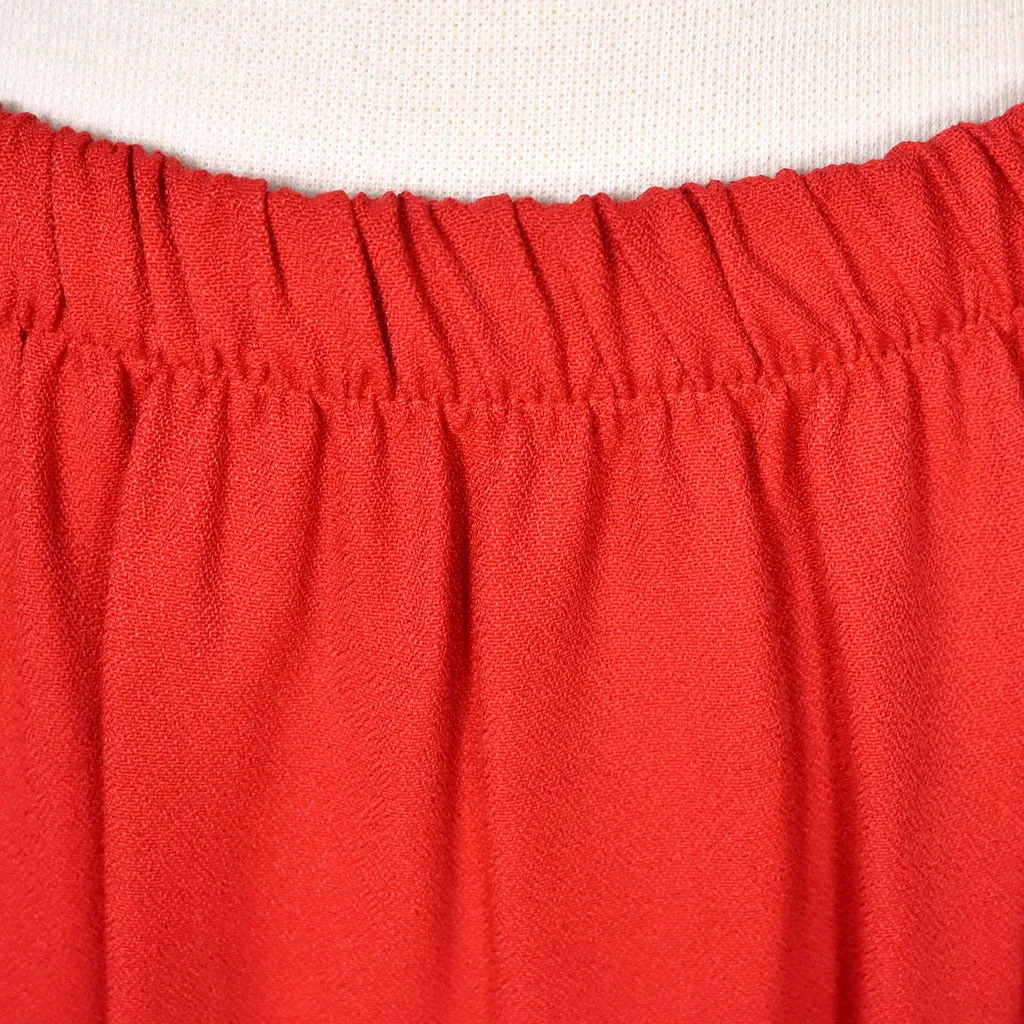 NWT 90s does 1940s Vintage Red Skirt Suit