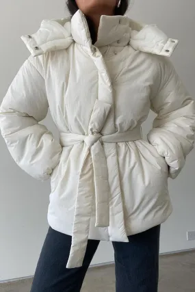 NYLON OVERSIZED PADDED JACKET