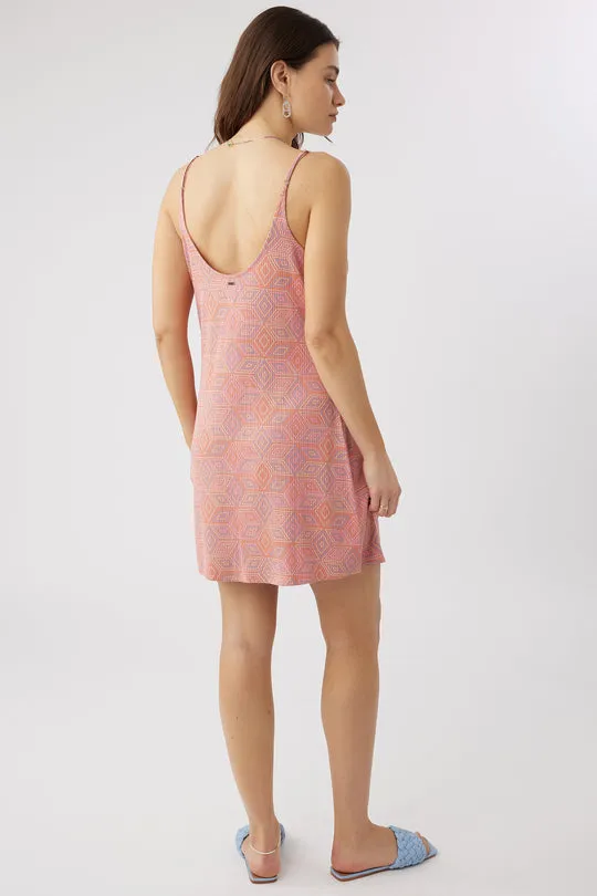 O'Neill Zabi Dress-Tawny Orange