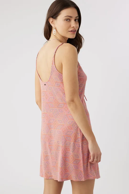 O'Neill Zabi Dress-Tawny Orange