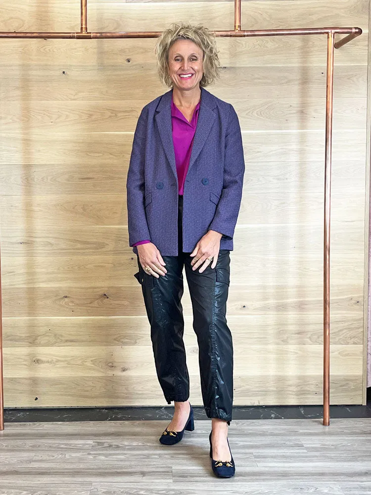 Ottod'Ame Silk-Blend Shirt Fuschia