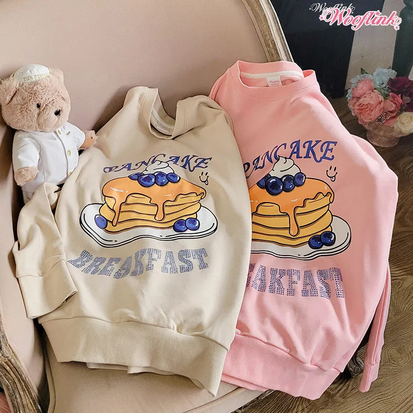 Pancake Breakfast Sweatshirt for Mom in 2 Colors